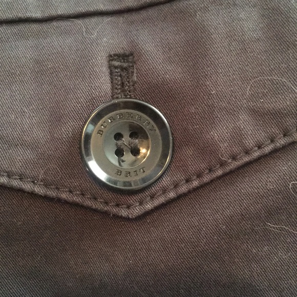 Authentic Burberry sz 4 Dark Navy/black Shorts - Picture 6 of 6